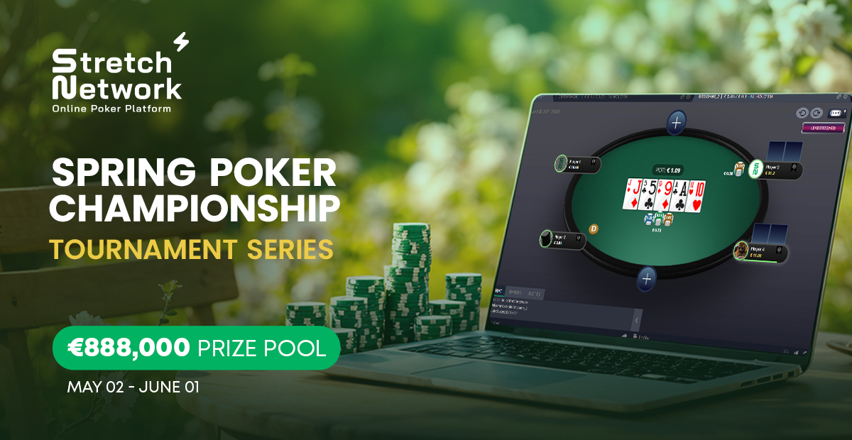 Stretch Network Announces Spring Poker Championship with €888,000 Prize Pool