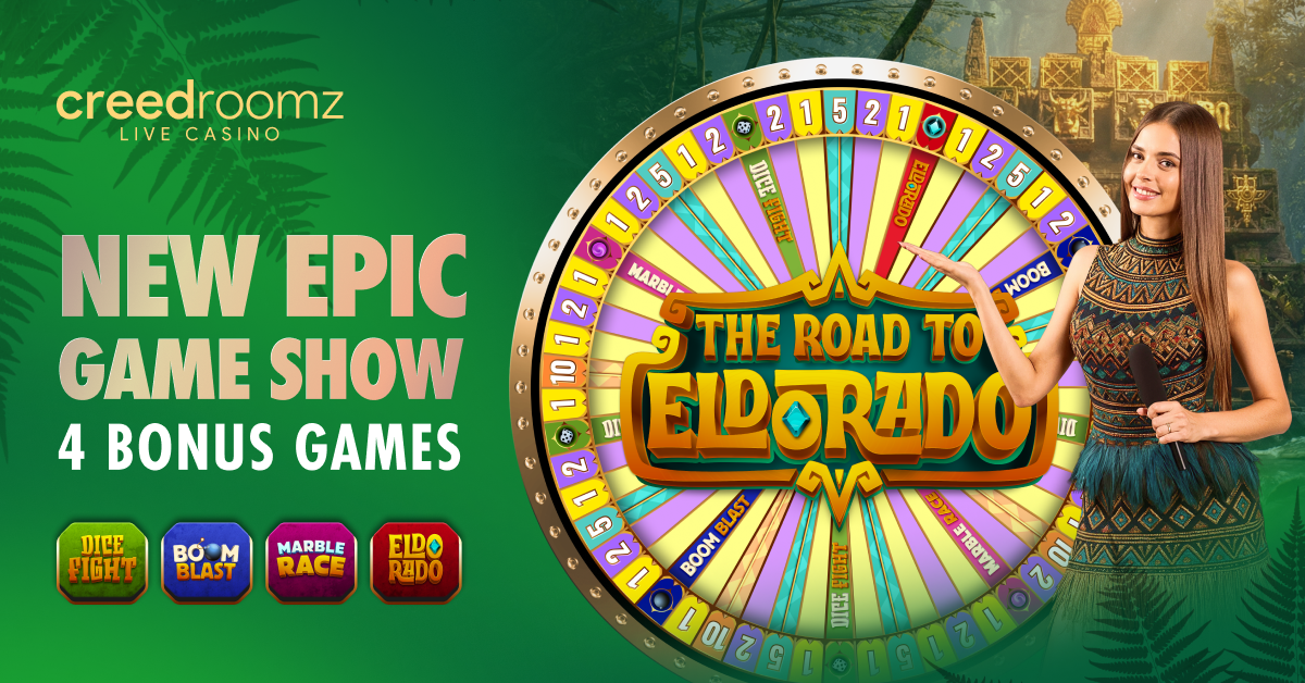 Creedroomz Launches “Road to El Dorado,” Its Biggest and Most Ambitious Game Show of the 2026