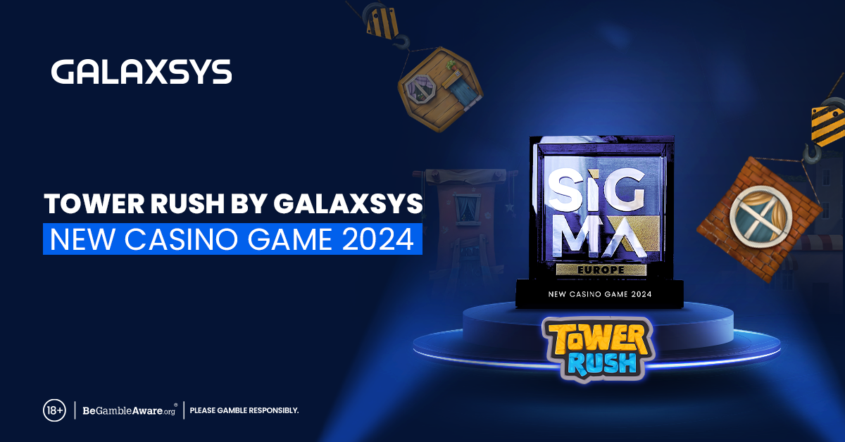 Galaxsys Wins SiGMA Europe Award for ‘New Casino Game of 2024’ with Tower Rush