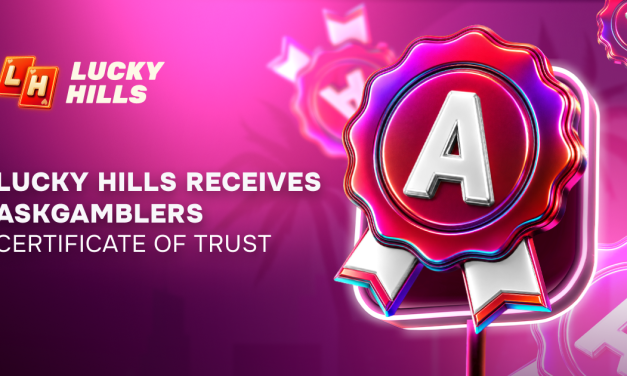 LuckyHills Casino Receives AskGamblers Certificate of Trust