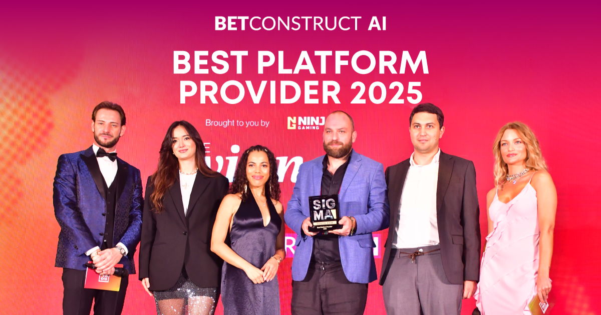 BetConstruct AI recognised as Best Platform Provider 2025 at SiGMA South Asia Awards