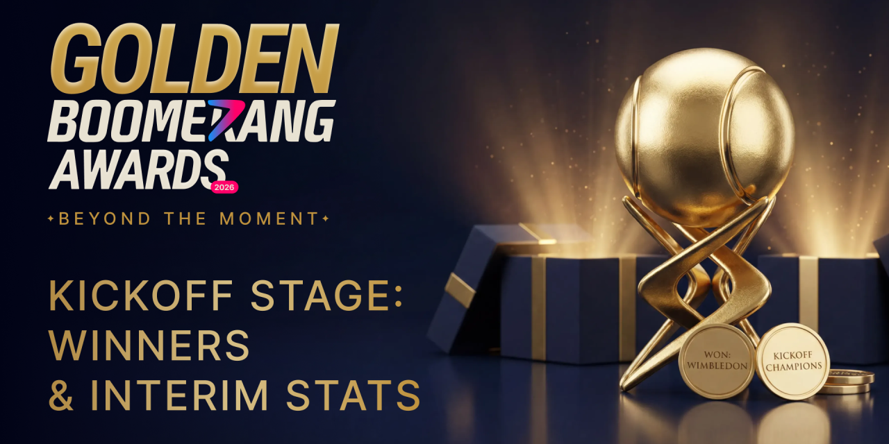 Golden Boomerang Awards First Half by Boomerang Partners wrapped: next prize – the Formula 1 Grand Prix experience