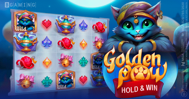 Rapidly expanding content provider BGaming stirs up some magic on the reels with Golden Paw Hold & Win