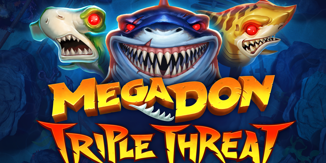 Mega Don Triple Threat pits three sharks against the deep