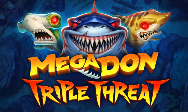 Mega Don Triple Threat pits three sharks against the deep