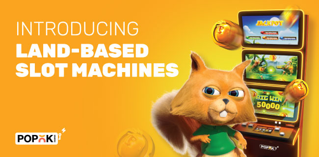 PopOK Gaming introduces land-based slot machines