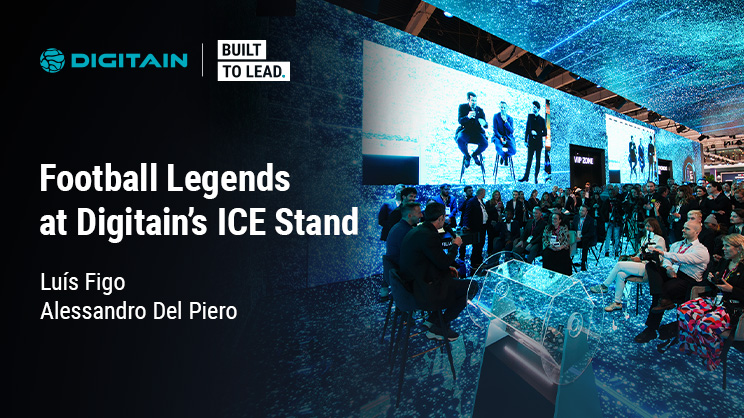 Digitain Hosted Football Icons Luís Figo and Alessandro Del Piero at ICE 2026
