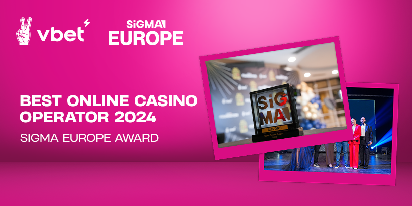 VBET wins “best online casino operator 2024” at SiGMA Europe