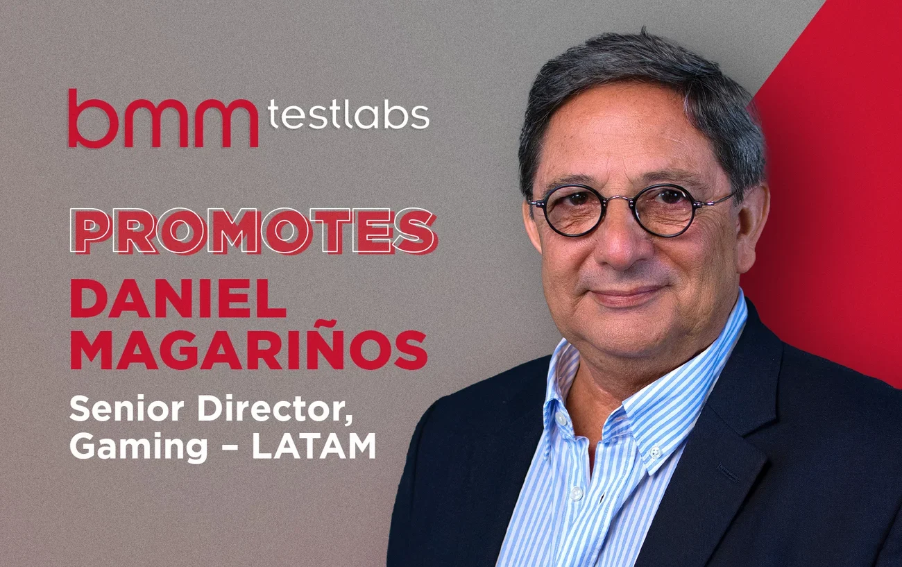 BMM Testlabs promotes Daniel Magarinos to Senior Director, Gaming – LATAM