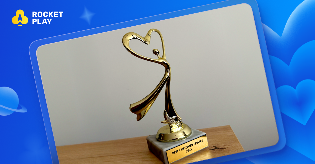 RocketPlay wins Best Customer Service at European iGaming Excellence Awards