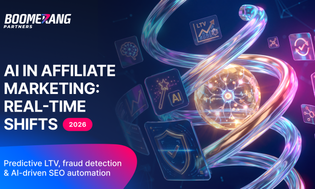 The role of AI in affiliate marketing today: Insights from Boomerang Partners