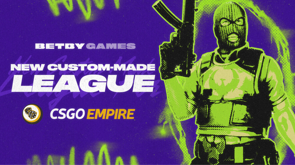 BETBY launches exclusive custom CS2 league for CSGOEmpire