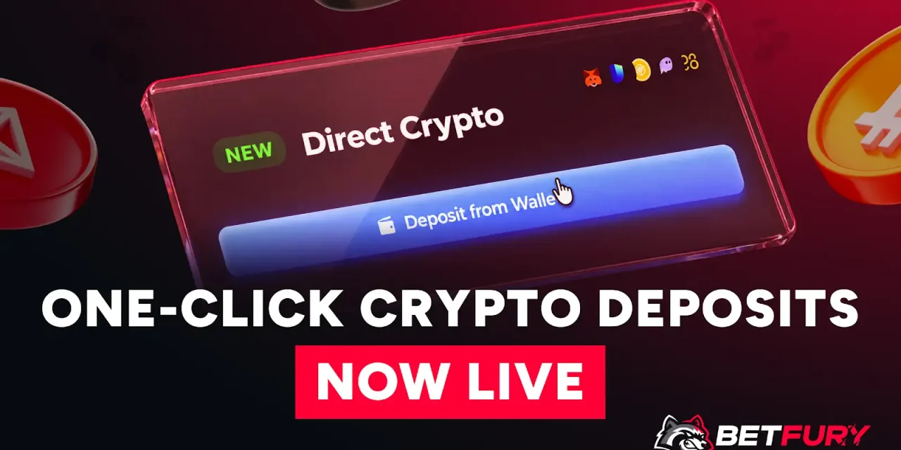 BetFury Integrates Swapped Connect to Make Crypto Deposits as Simple as Card Payments