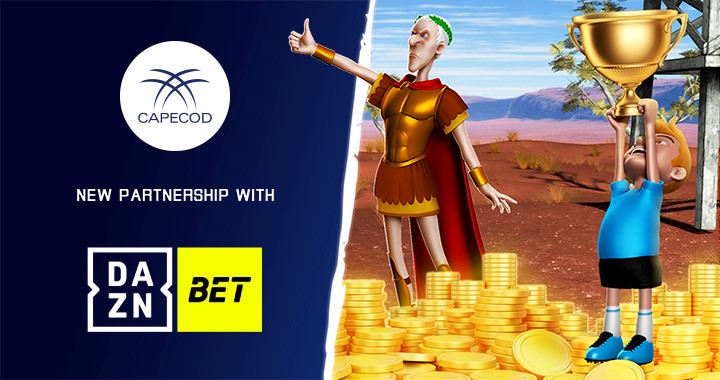 DAZN Bet joins forces with Greentube and Capecod