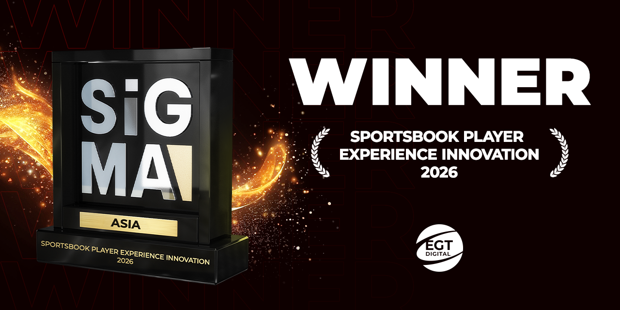 EGT Digital wins Sportsbook Player Experience Innovation Award at SiGMA Asia Awards 2026