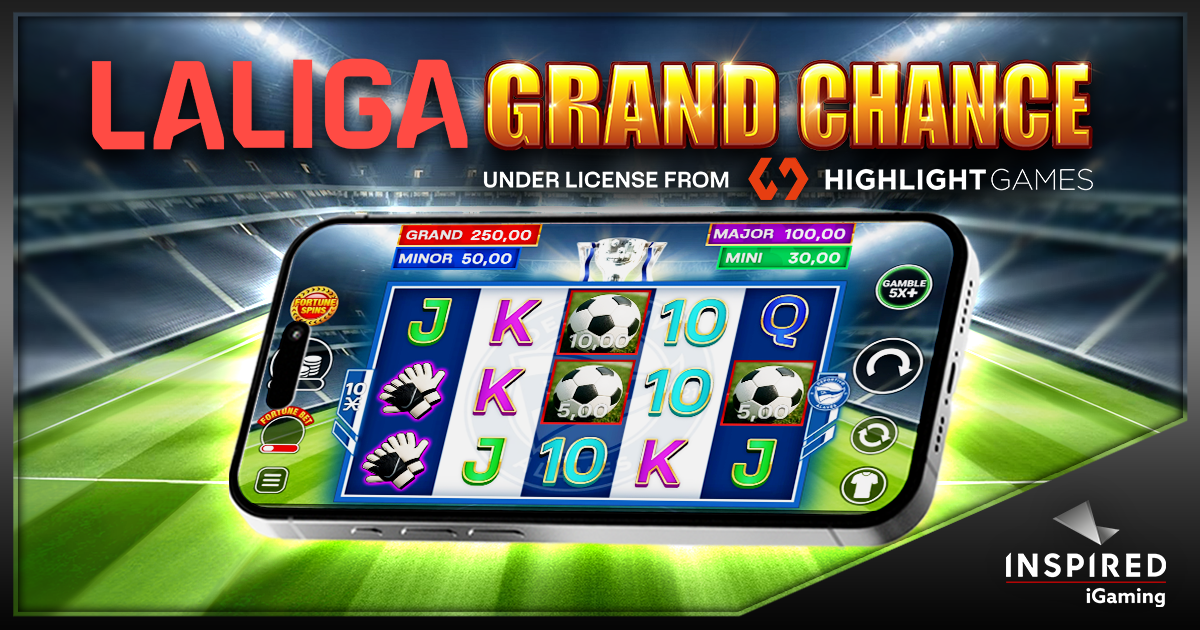 Inspired launches Laliga Grand Chance across mobile & online