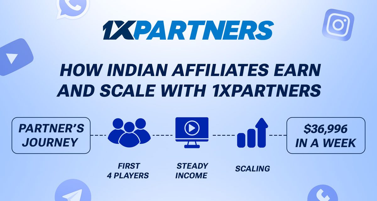 How Indian affiliates earn and scale with 1xPartners