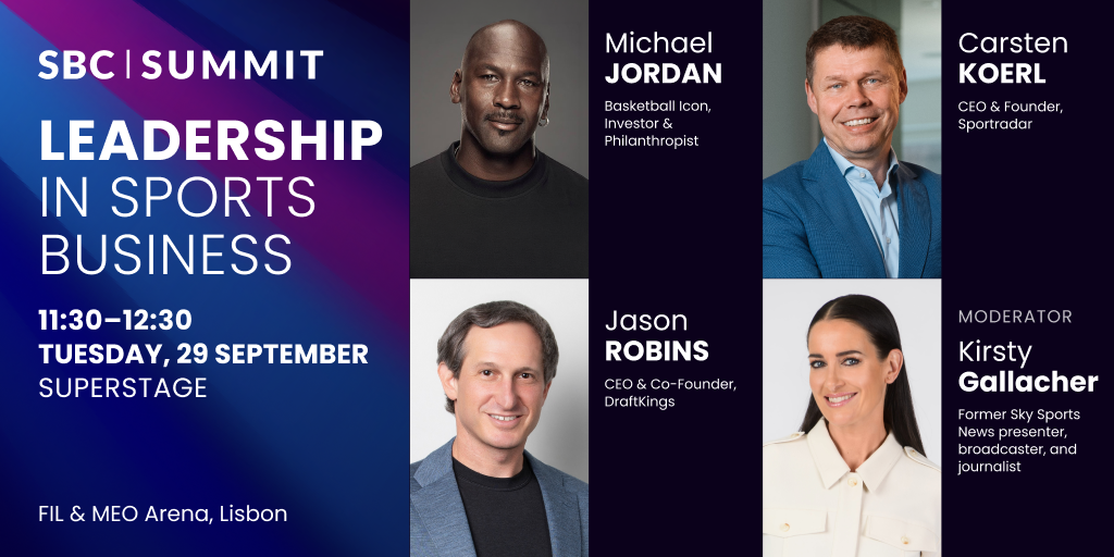 Michael Jordan, Carsten Koerl, and Jason Robins to Open SBC Summit 2026