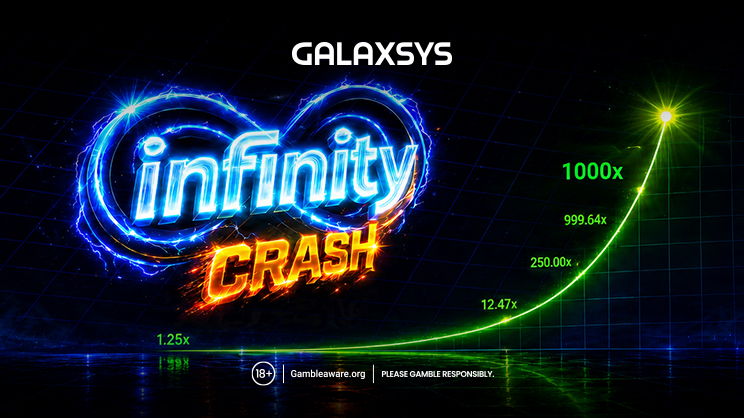 Galaxsys Expands Portfolio with Revolutionary Crash Title – Infinity