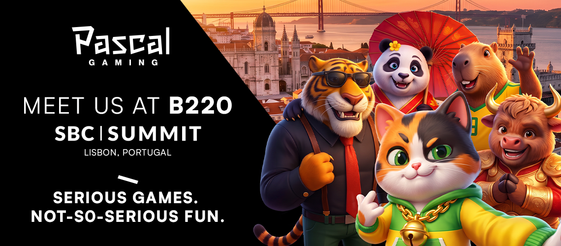 Pascal Gaming to Highlight Expanding Portfolio and Ronaldinho-Branded Titles at SBC Summit