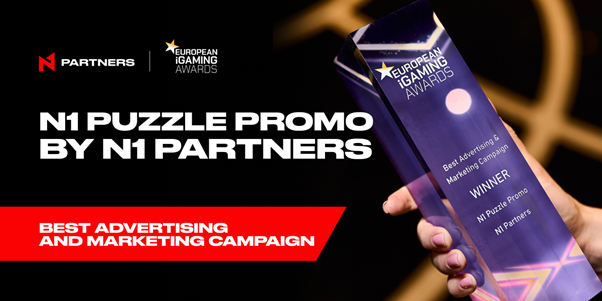 N1 Puzzle Promo by N1 Partners named Best Advertising and Marketing Campaign at the European iGaming Awards