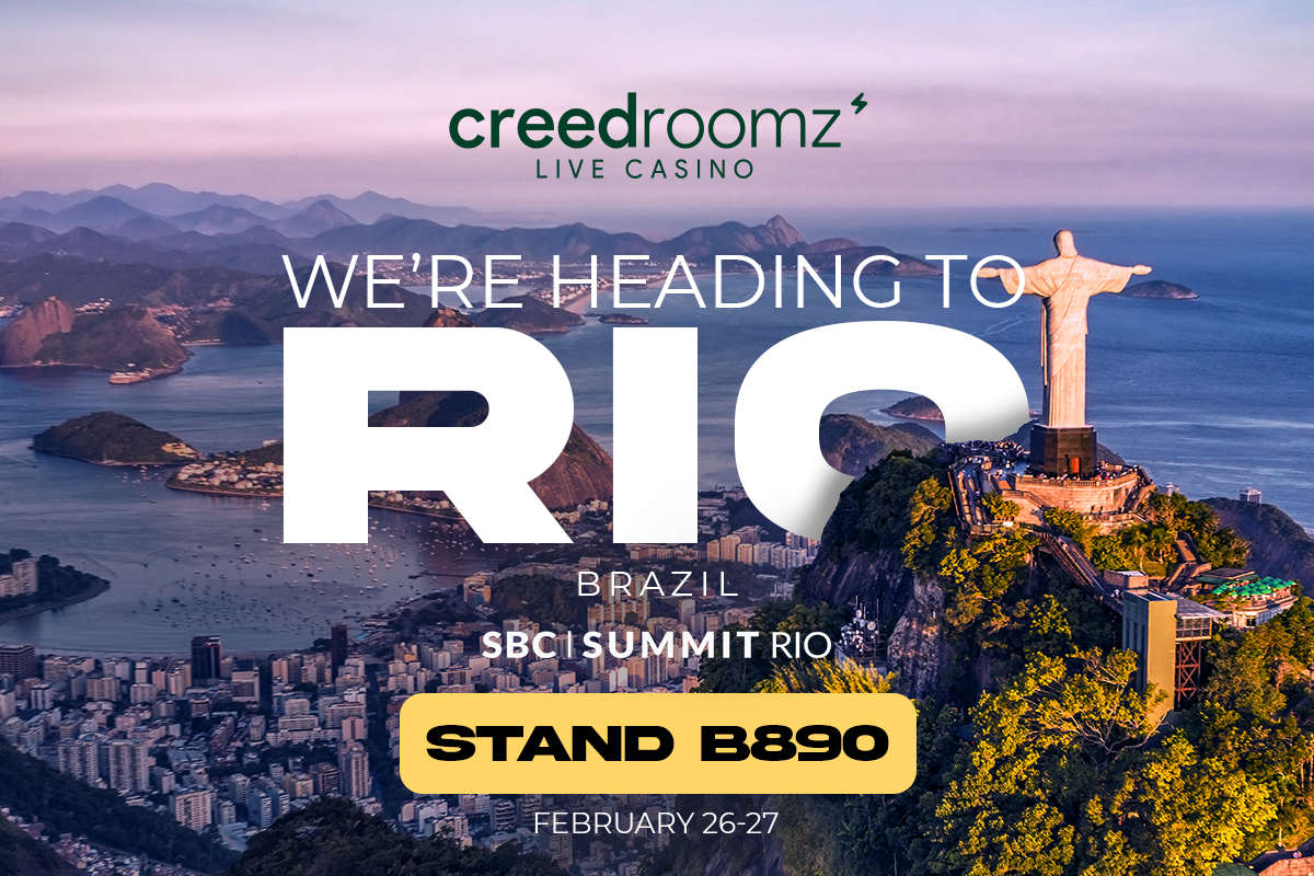 CreedRoomz Brings Certified Live Casino Games to SBC Summit Rio 2025