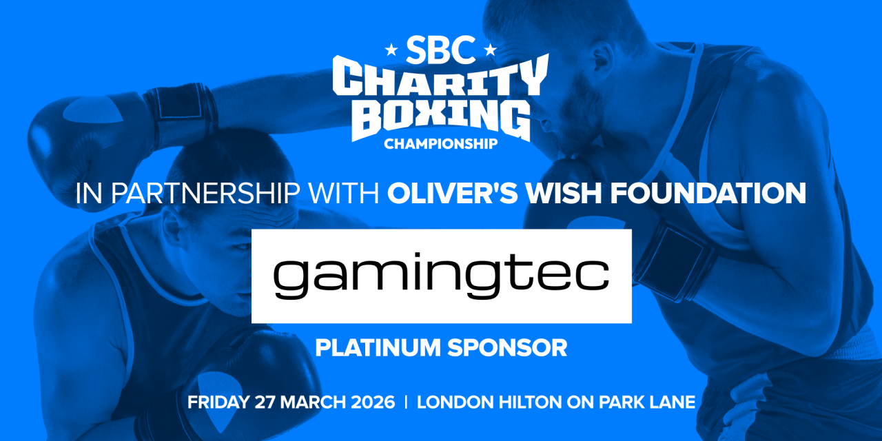 Gamingtec confirmed as Platinum Sponsor of the SBC Charity Boxing Championship