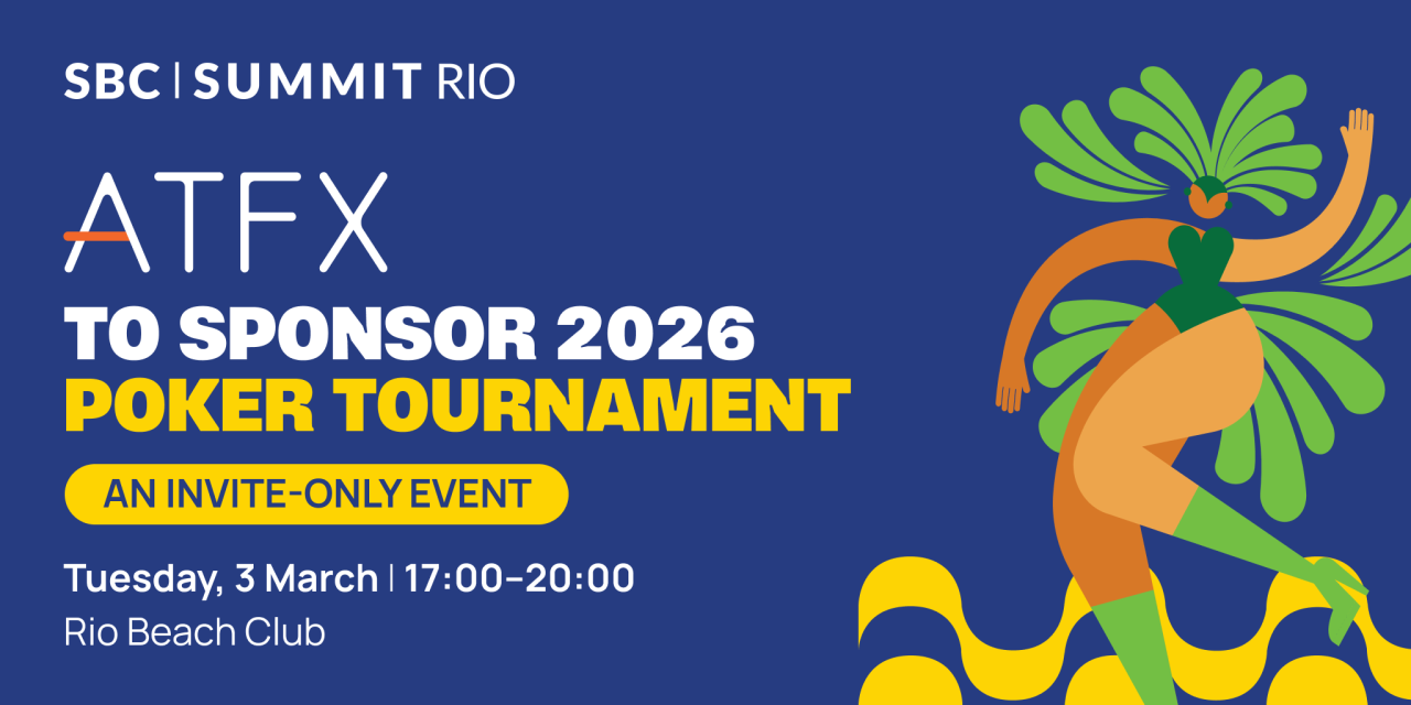 Multi-Award Winning Broker ATFX to Sponsor SBC Summit Rio 2026 Poker Tournament