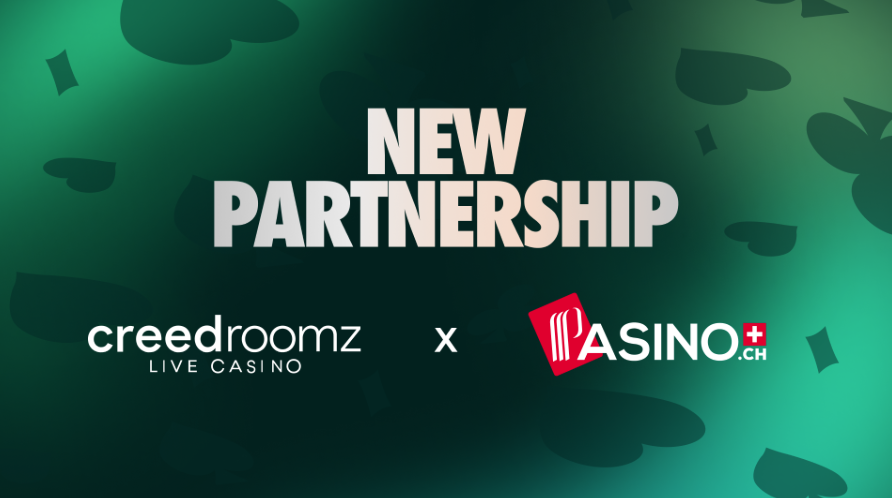 CreedRoomz Brings Its Live Casino to Switzerland Through a Strategic Partnership with Groupe Partouche’s PASINO.ch