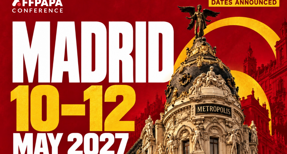 AffPapa’s Biggest Affiliate-led Conference Returns to Madrid in May 2027