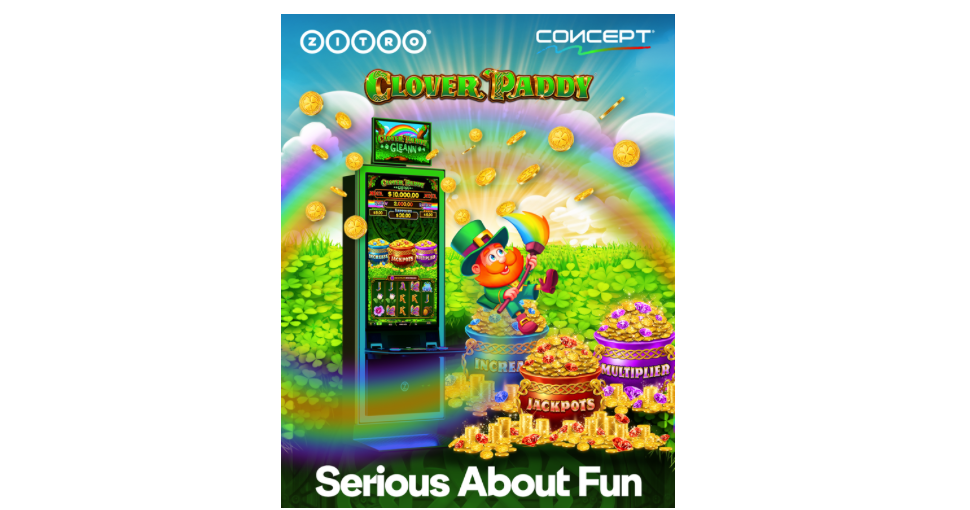 Zitro Introduces “Clover Paddy” — A Leprechaun’s Chase For Gold