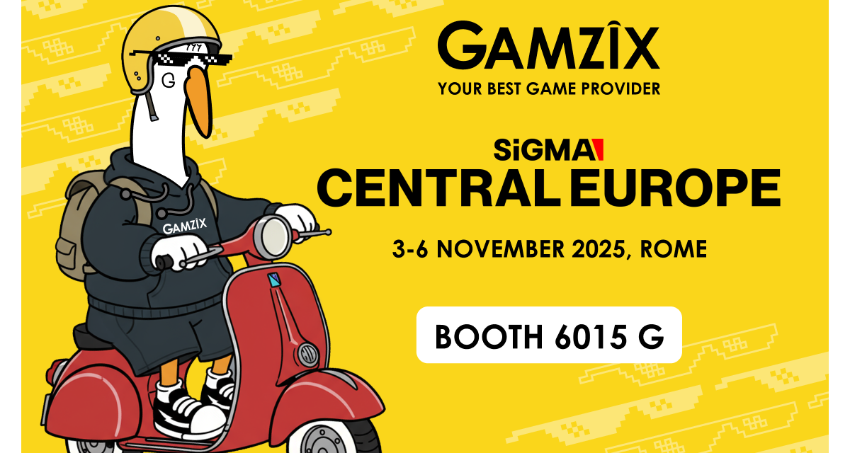 Gamzix Continues the Behind the Reels Journey at SiGMA Central Europe 2025 in Rome