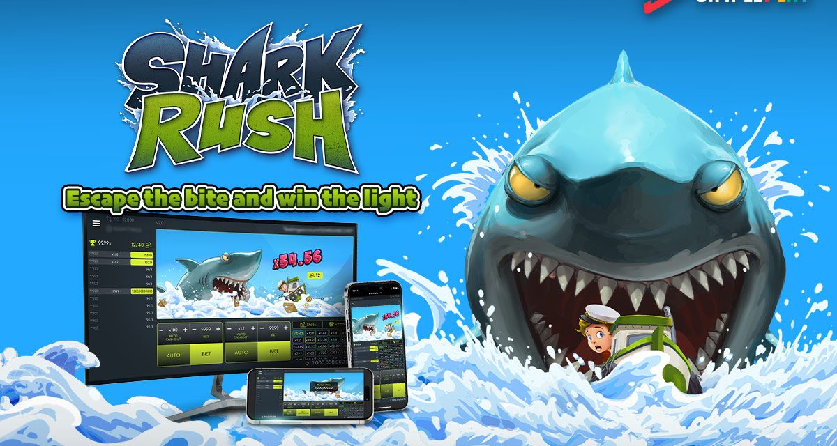 SimplePlay has launched its first crash game: ‘Shark Rush’!