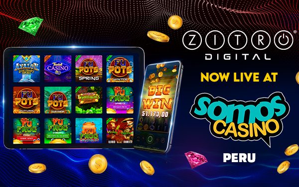 sosmoscasino.com in Peru adds Zitro Digital to it’s growing Games Lobby