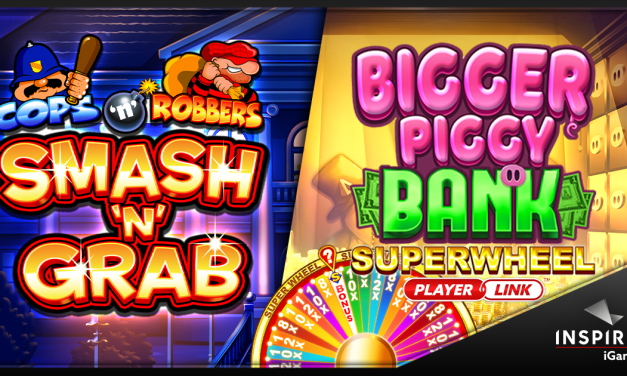 Inspired Launches Bigger Piggy Bank Super Wheel & Cops ‘N’ Robbers Smash ‘N’ Grab Across Mobile & Online