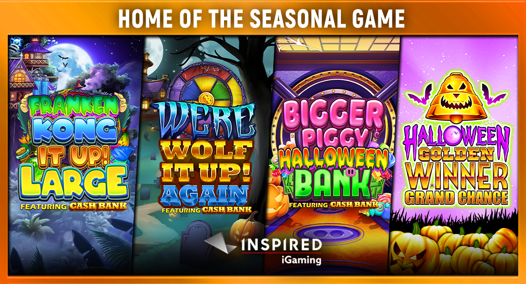 Inspired Unleashes Four New Halloween Slots Across UK And Malta