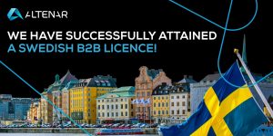 altenar swedish licence Altenar granted Swedish B2B licence