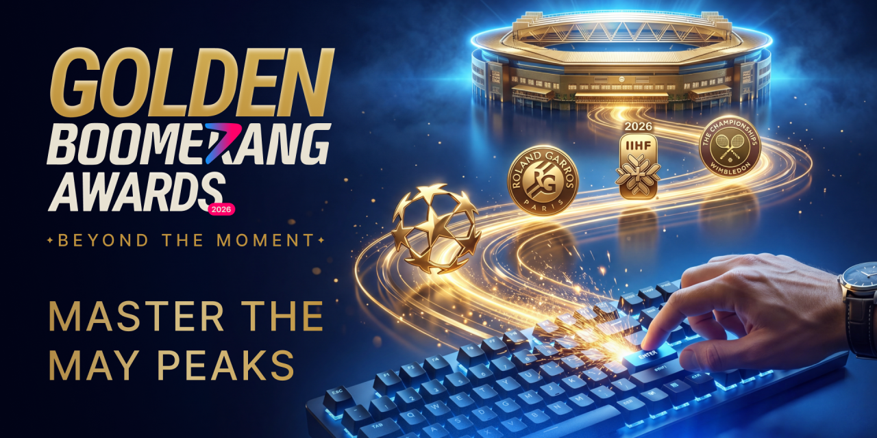 Boomerang Partners: Peak sports season creates key opportunities in the Golden Boomerang Awards Kickoff stage