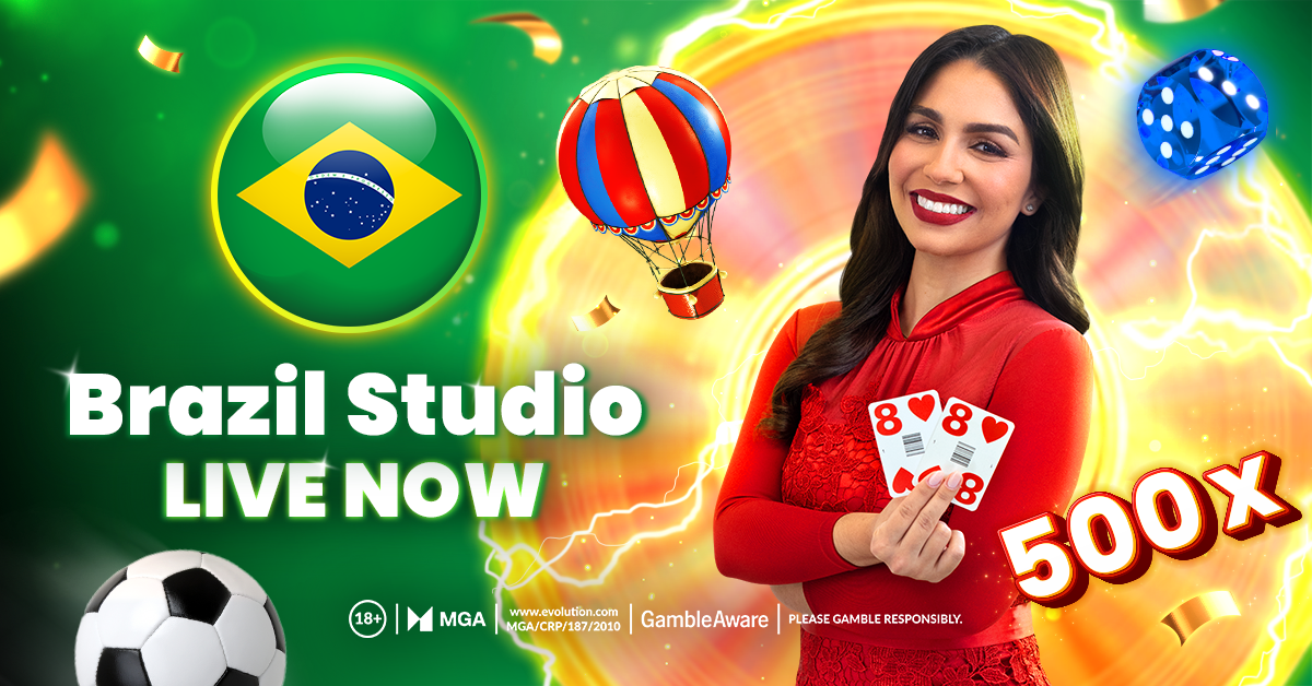 Evolution launches first live casino studio in Brazil