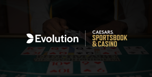 ceaser pr Evospace 25 May 23 1 Evolution partners with Caesars Digital