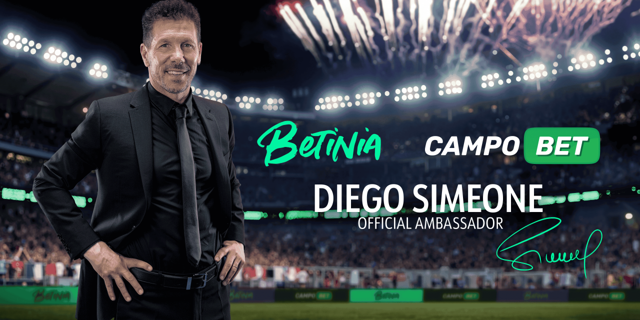 Legendary Manager Diego Simeone Joins Soft2Bet’s Betinia and CampoBet Brands as Ambassador