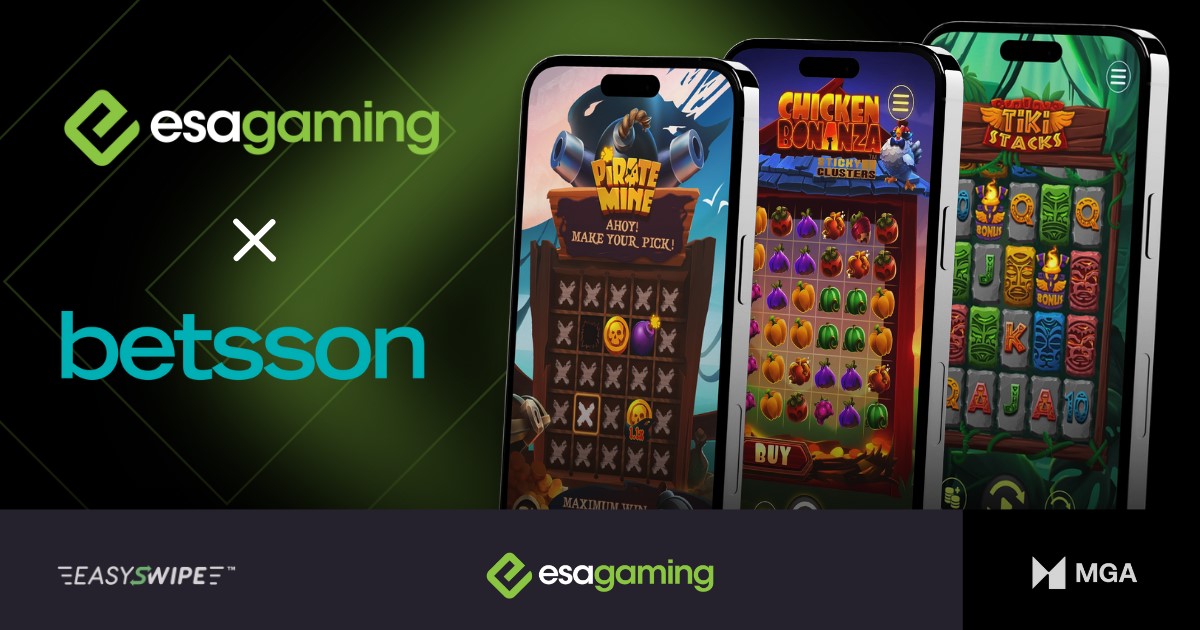 ESA Gaming expands with Betsson