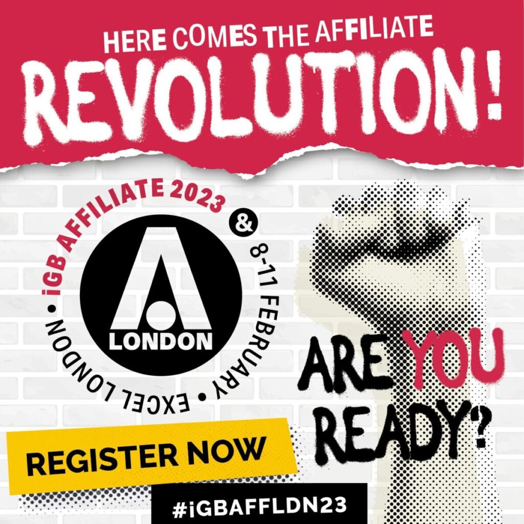 Revolutionary creative unveiled as registration opens for iGB Affiliate London