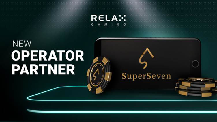 Relax Gaming signs with SuperSeven
