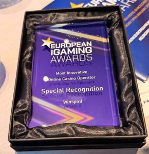 photo 2026 01 20 15.21.35 22 1 WinSpirit receives Special Recognition as Most Innovative Online Casino Operator