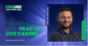 richard walker stakelogic KHWWd1 Stakelogic Live appoints new head of live casino