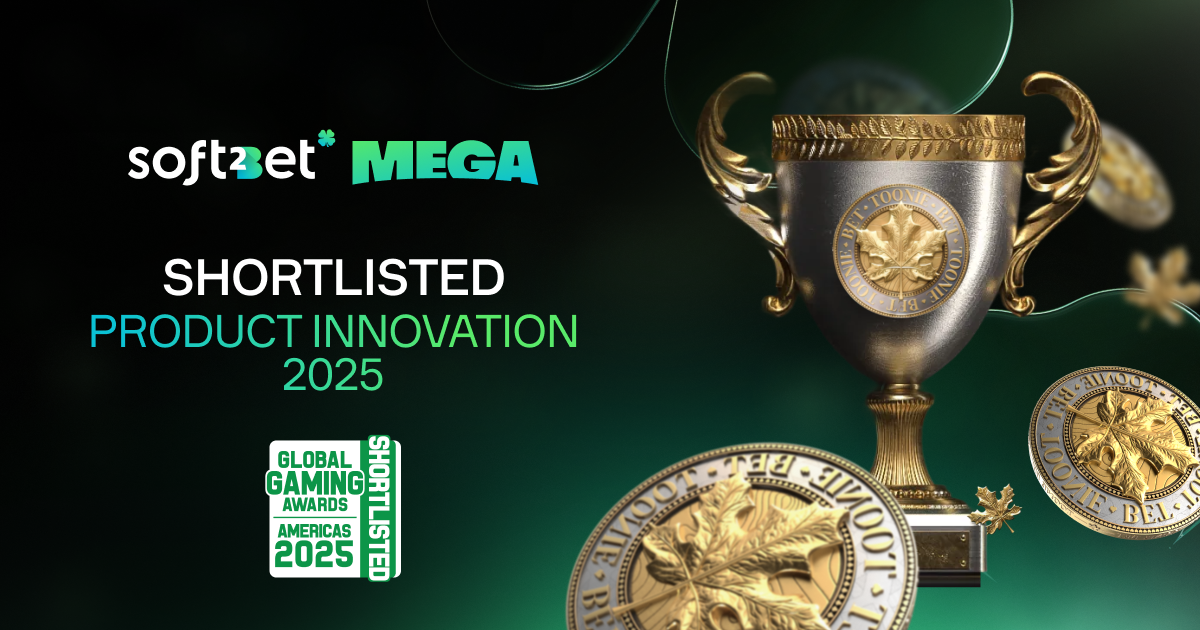 Soft2Bet’s MEGA Shortlisted for Product Innovation of the Year at Global Gaming Awards Americas 2025