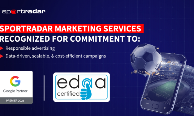 Performance of Sportradar’s Marketing Services Recognized by Google and EDAA