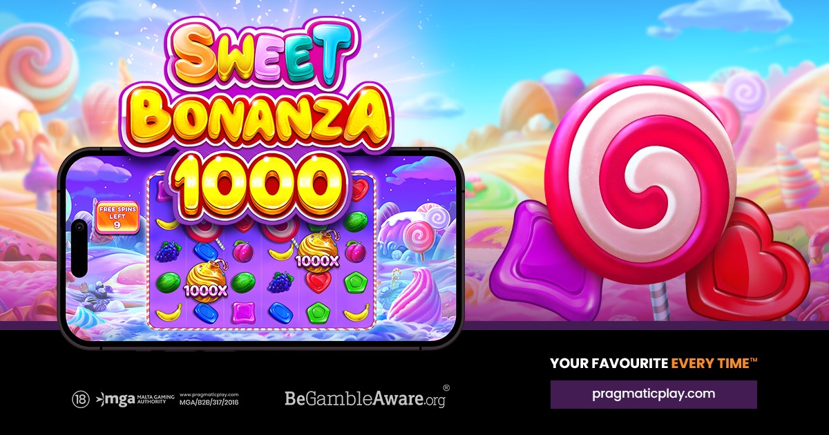 Pragmatic play sweetens up candyland in sweet Bonanza 1000